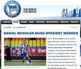 Leistenoperation bei Daniel Beichler von Hertha BSC