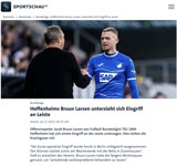 Bundesliga: Hoffenheims Bruun Larsen unterzieht sich Eingriff an Leiste, Artikel auf sportschau.de